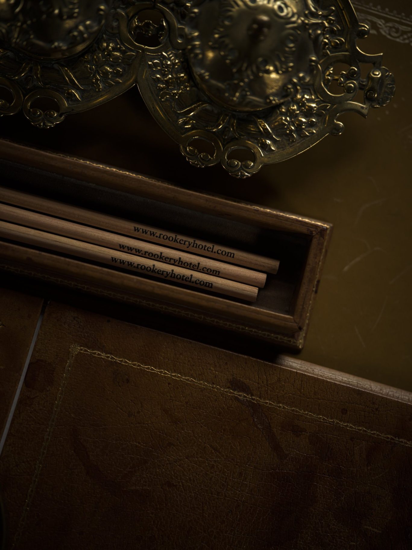 The Rookery table close up